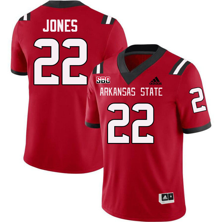 Jayden Jones Arkansas State Jersey,Arkansas State Red Wolves Football Uniforms,Jersey-Red